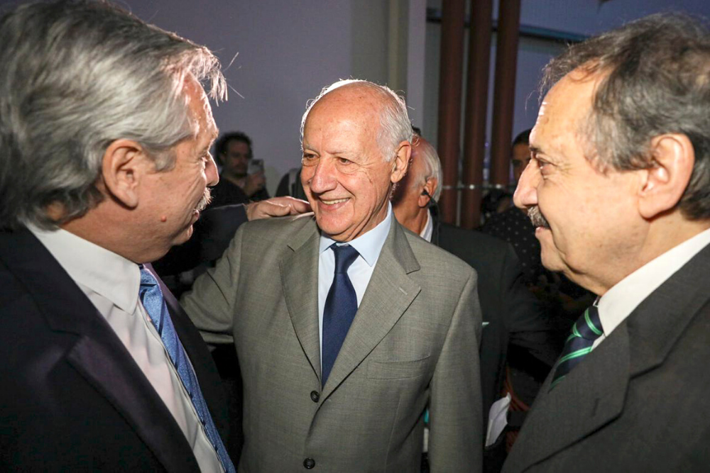 Alberto Fernandez y Roberto Lavagna