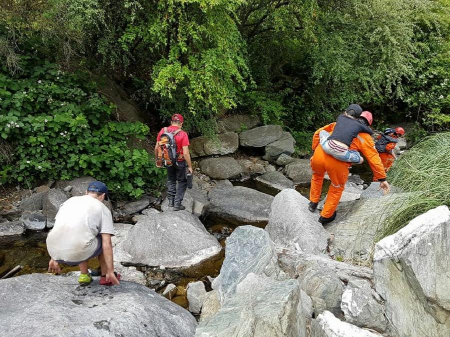 rescate en el champaquí