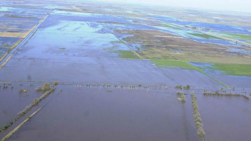 Campos inundados de Córdoba (Archivo)