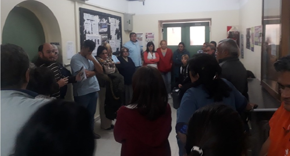 Asamblea en Maternidad de Córdoba prensa UTS