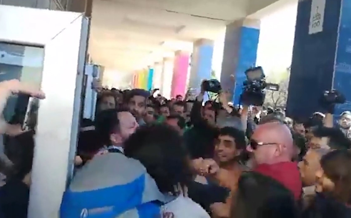 toma unc franja morada