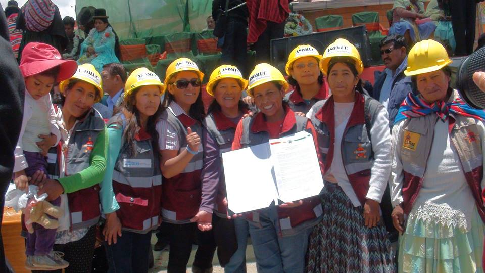 mujeres constructoras bolivia