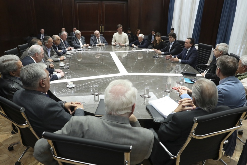 Bono reunión CGT Gobierno Empresarios NA