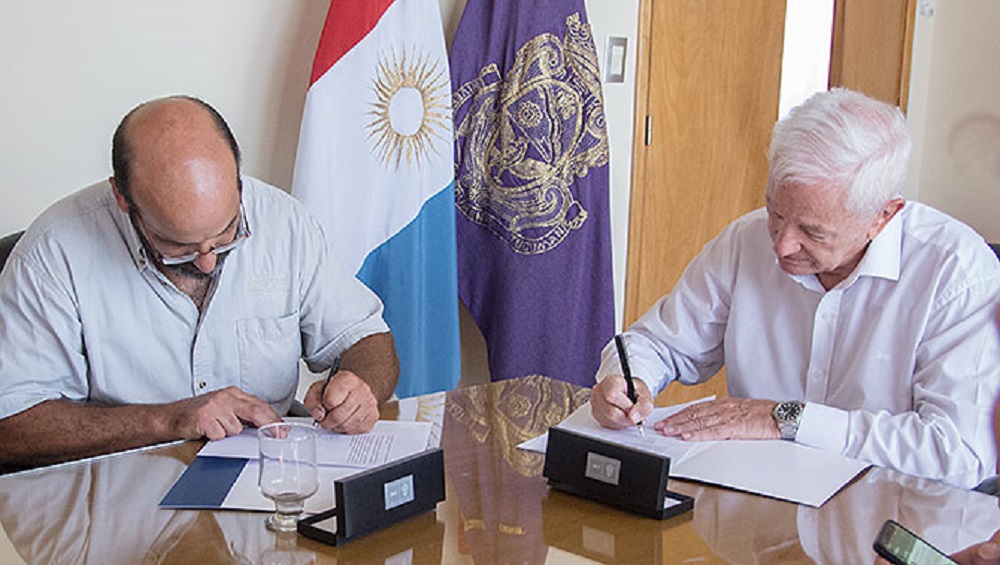 Mariano Oberlin y Hugo Juri UNC PRENSA