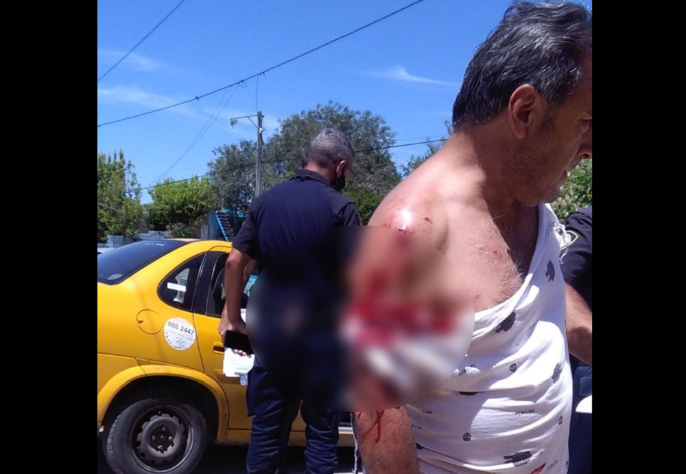 taxista agredido