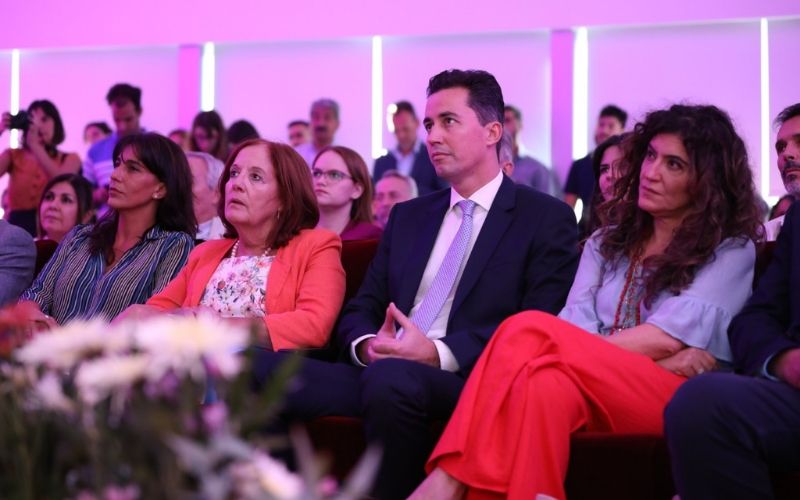 Calvo con Vigo, De la Sota y Martinez Prensa Manuel Calvo