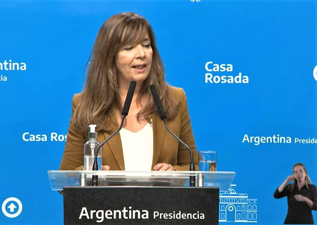 Gabriela Cerruti (captura de pantalla) 7