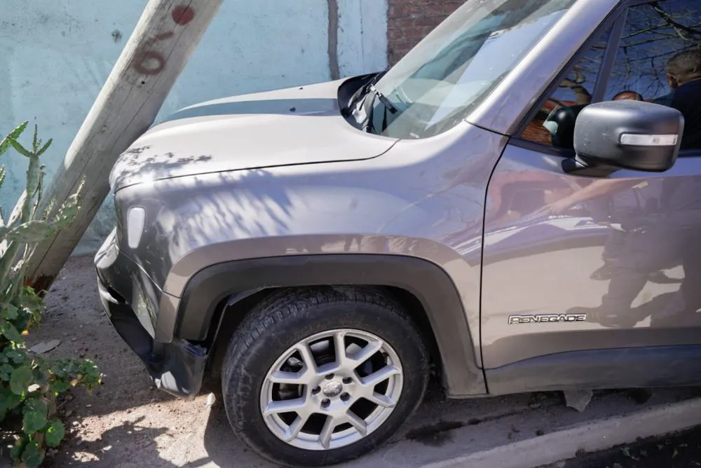 Auto robado nby Policía