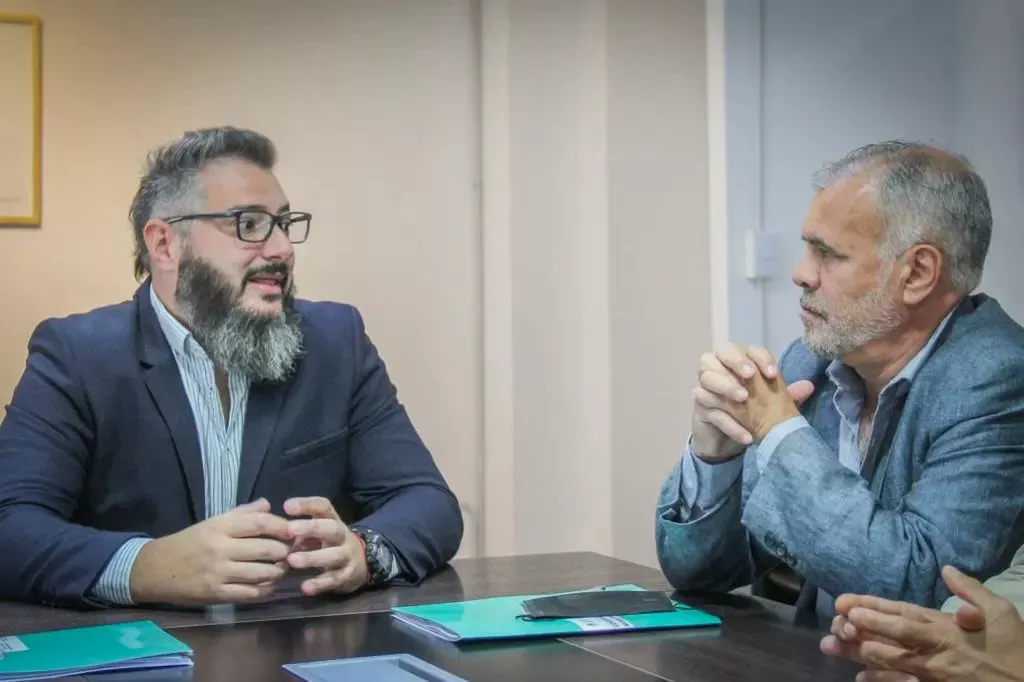 Senaf nación Lerner con Raul Lacava by tw Lacava