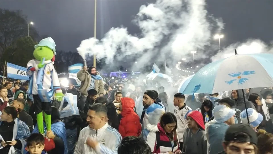 Hinchas argentinos by na