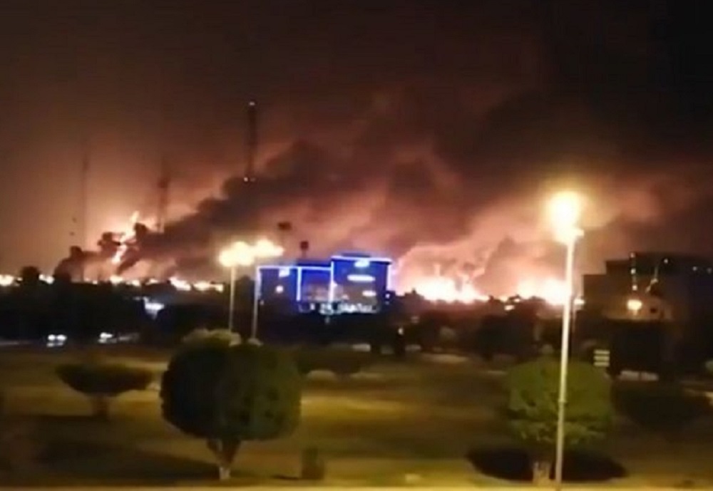 ataque refinería arabia saudita
