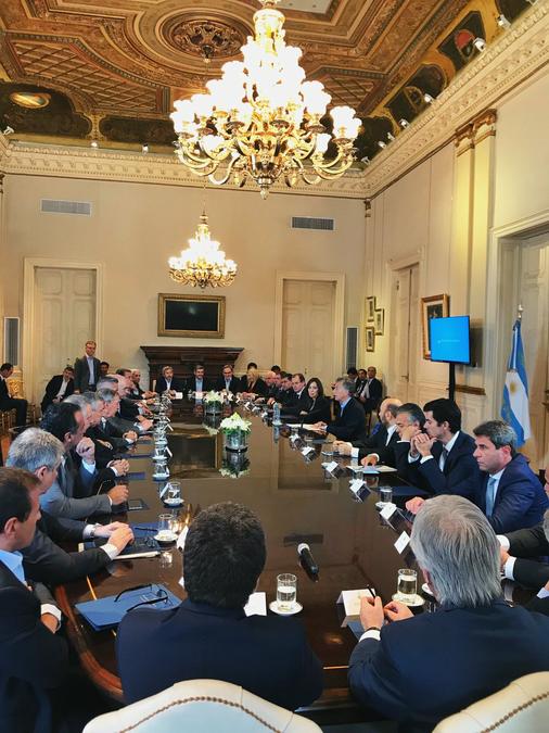 Reunión Goberbadores pacto fiscal
