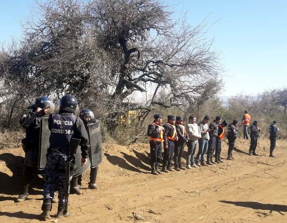 Represión Autovía Montaña 1