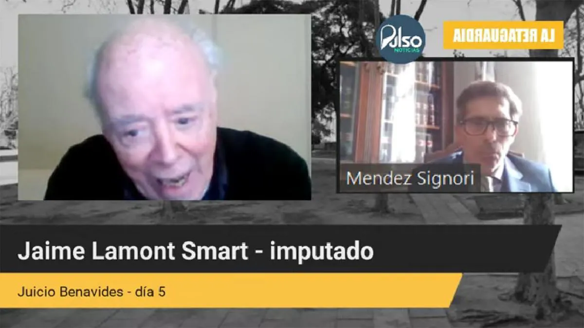 Jaime Lamont Smart, exministro de Gobierno captura de tv