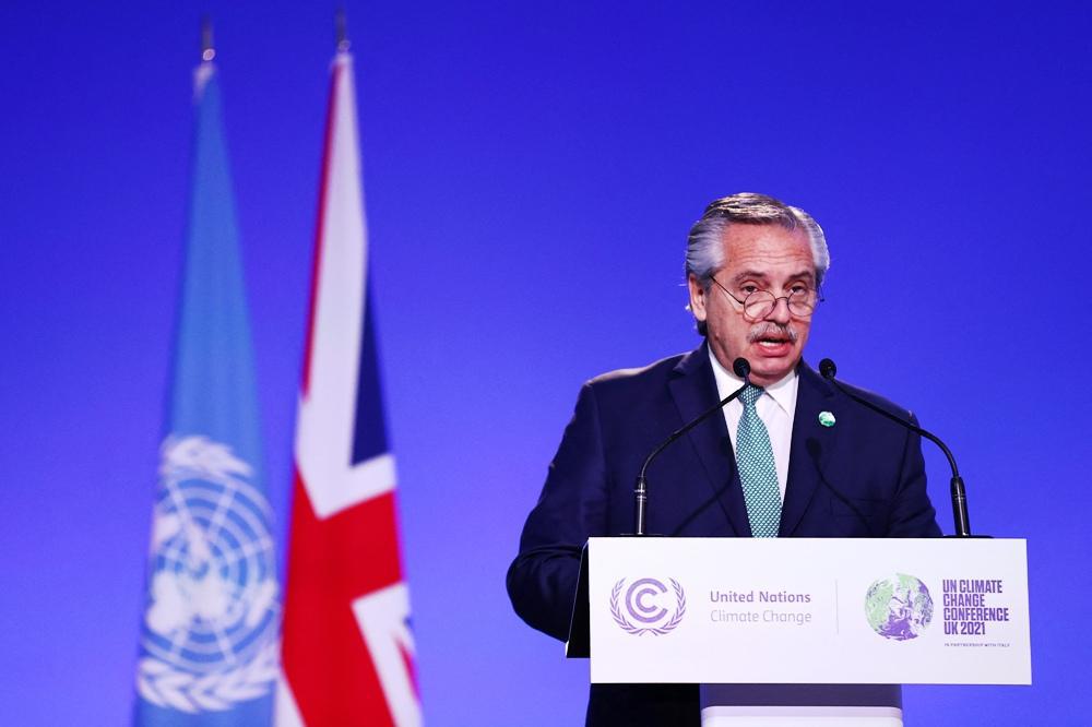 Fernández en el COP26 Glasgow by Télam