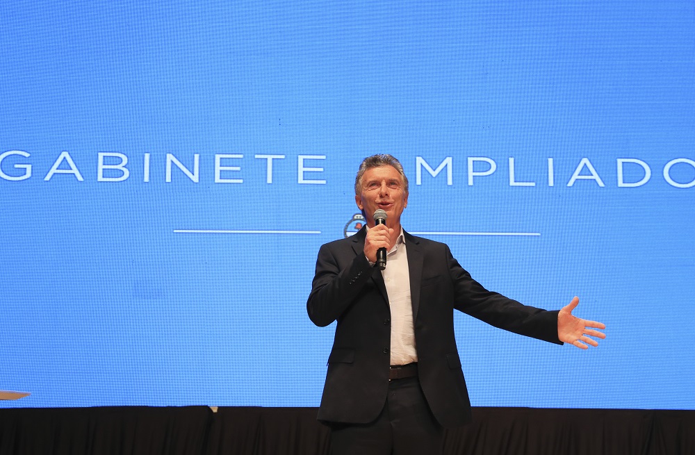 Mauricio Macri Gabinete Ampliado NA