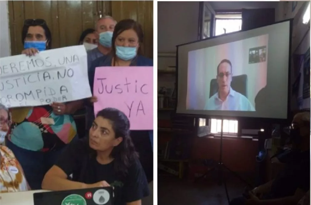 denuncia contra presidente de coop @mesadelosddhhtraslasierra