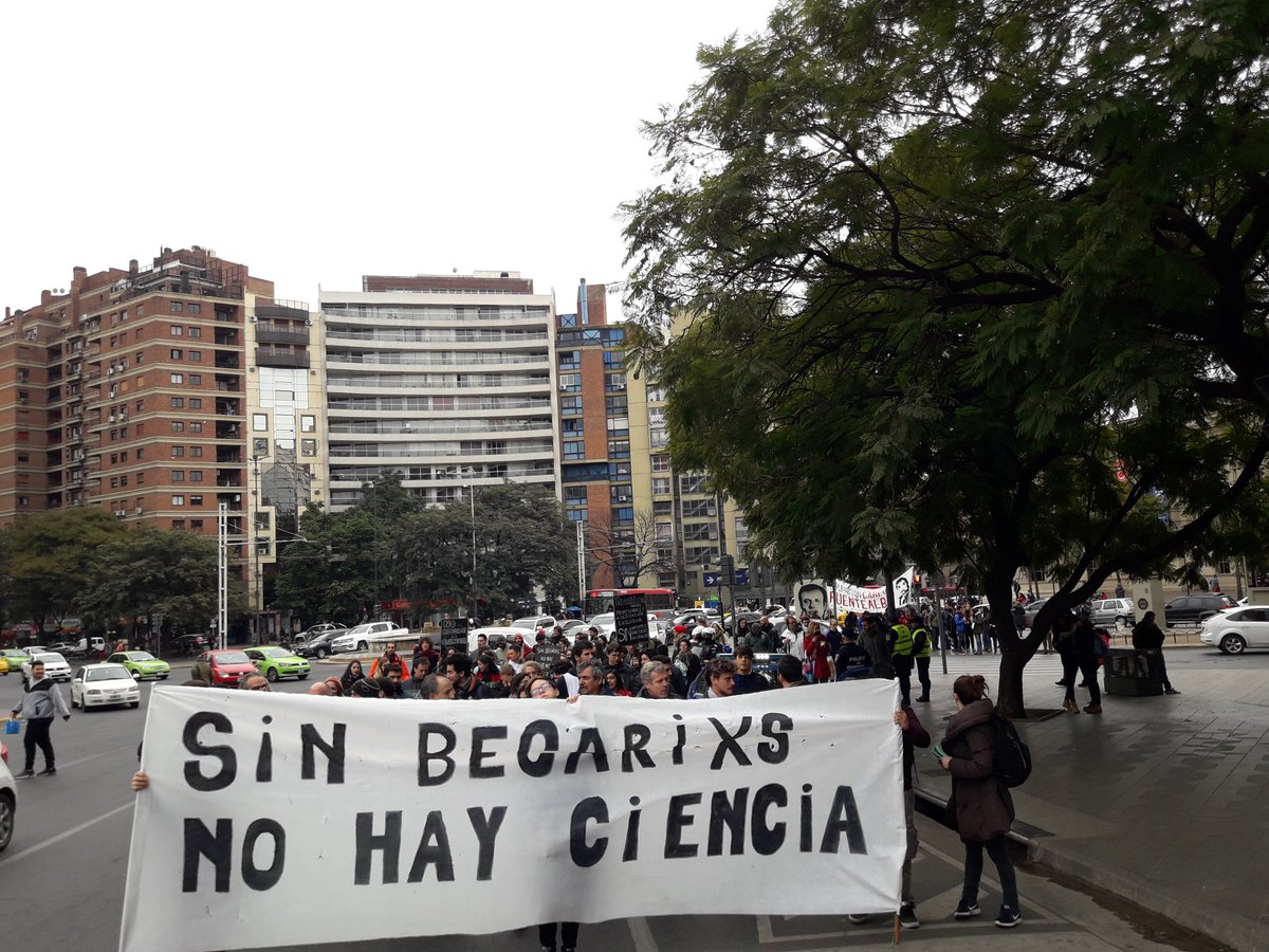 marcha Conicet by @JavierSassy