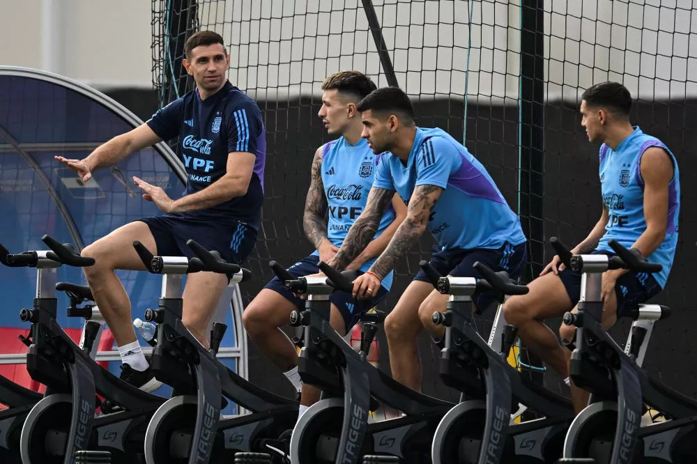 entrenamiento Argentina by Télam