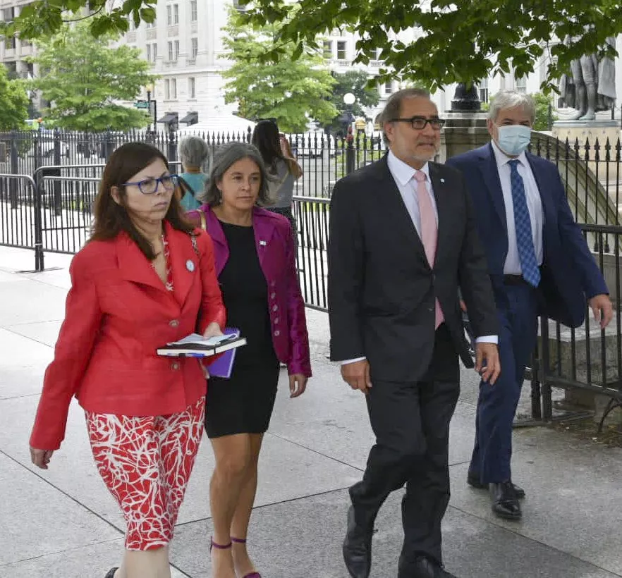Silvina Batakis en Estados Unidos (NA)