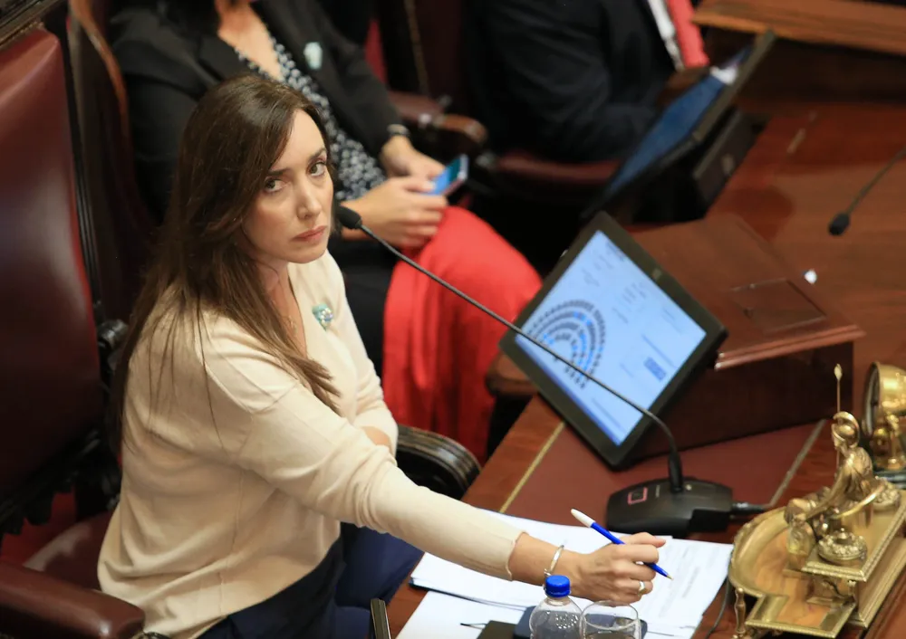 Victoria Villarruel en el Senado (NA)