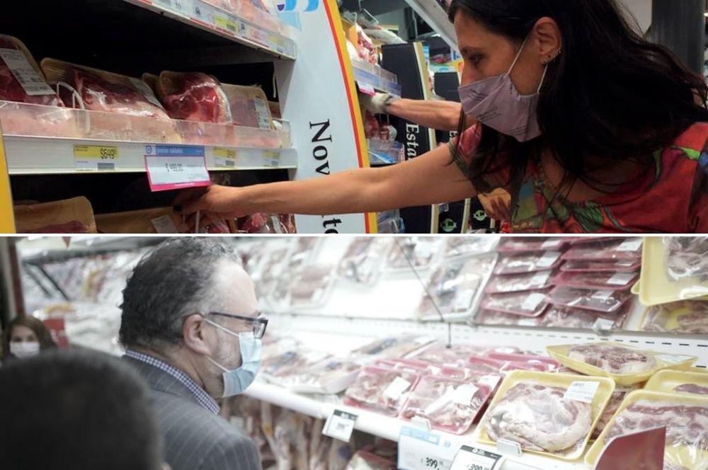 Español Kulfas precios de la carnes supervicion supermercados