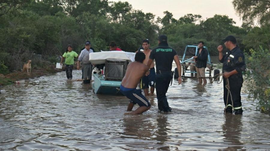 Inundaciones rio pilcomayo