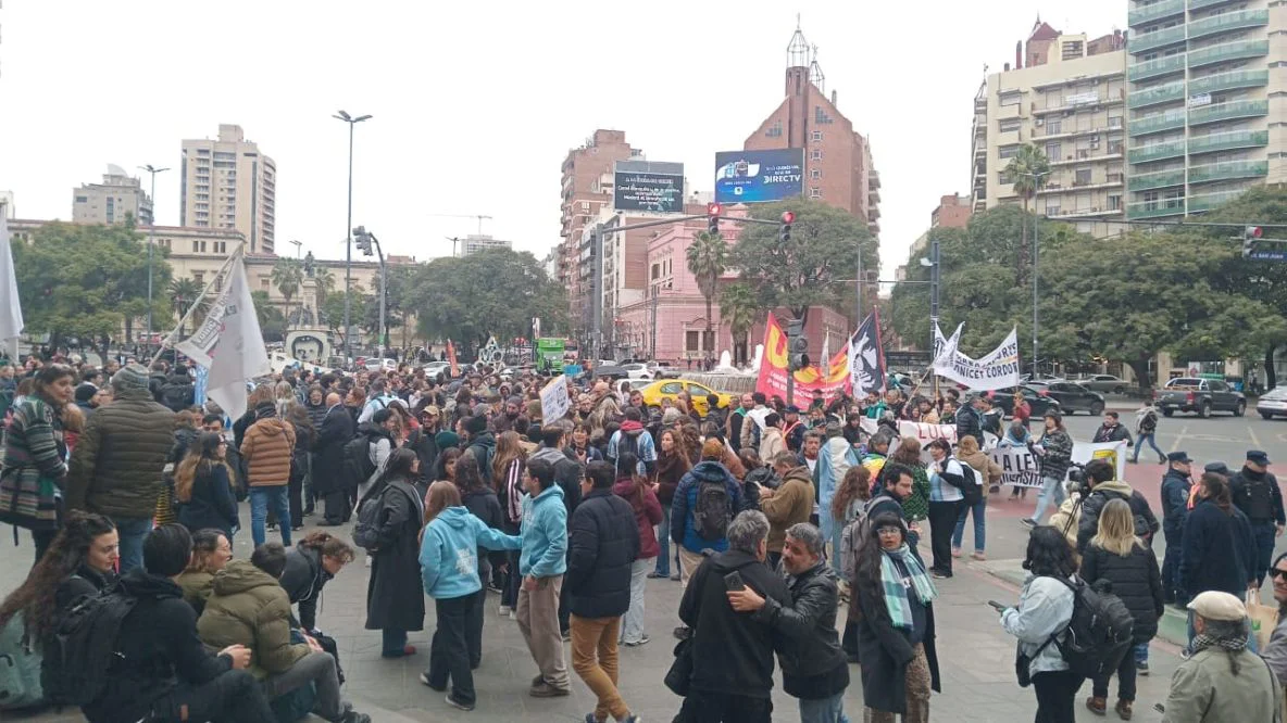 Movilz docentes e investigadores UNC Foto Mónica Hernández