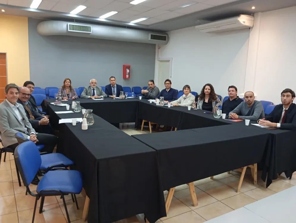 Mesa de negociación de Judiciales con el TSJ (gentileza)