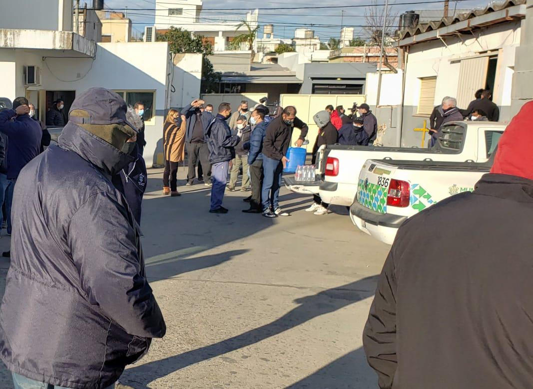 Obras Viales caso de coronavirus by @leoguevara80