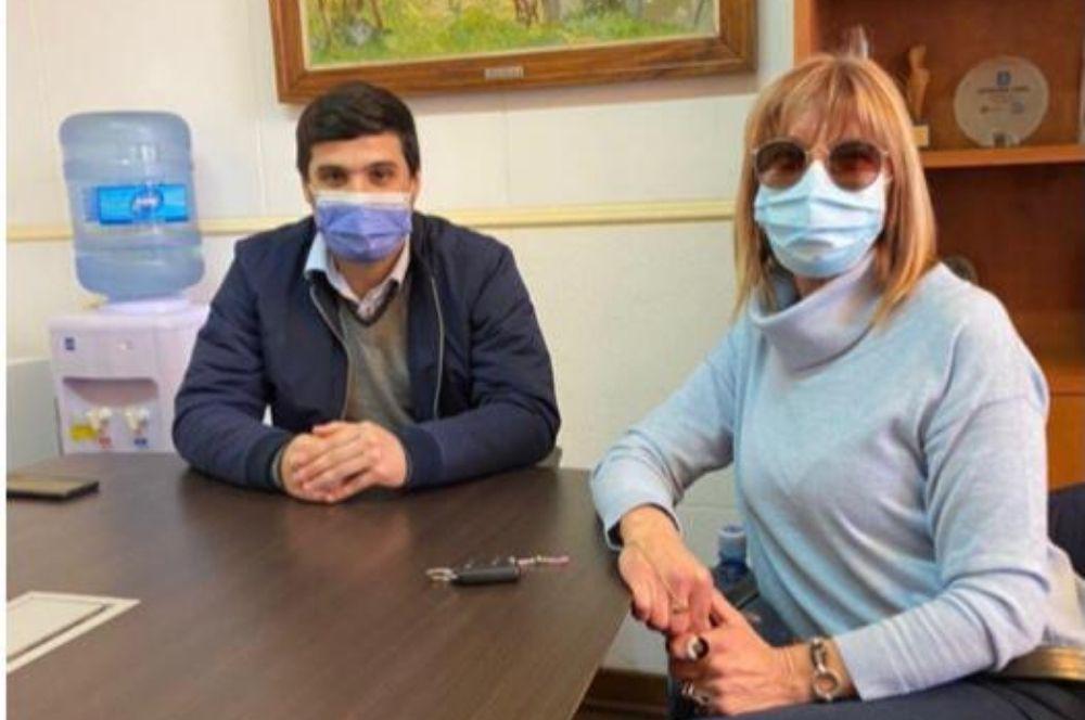 Federico Eslava y Nancy Schiavi
