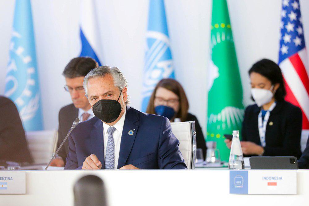 Alberto en el G20 by Télam