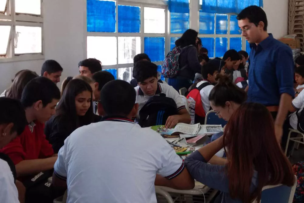 Estudiantes secundario © el independiente