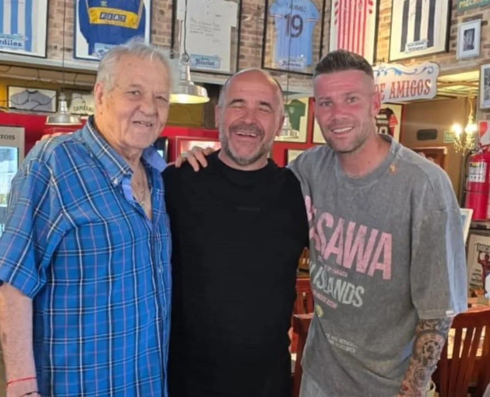 Willingon con Guido Herrera. Foto gentileza showsport