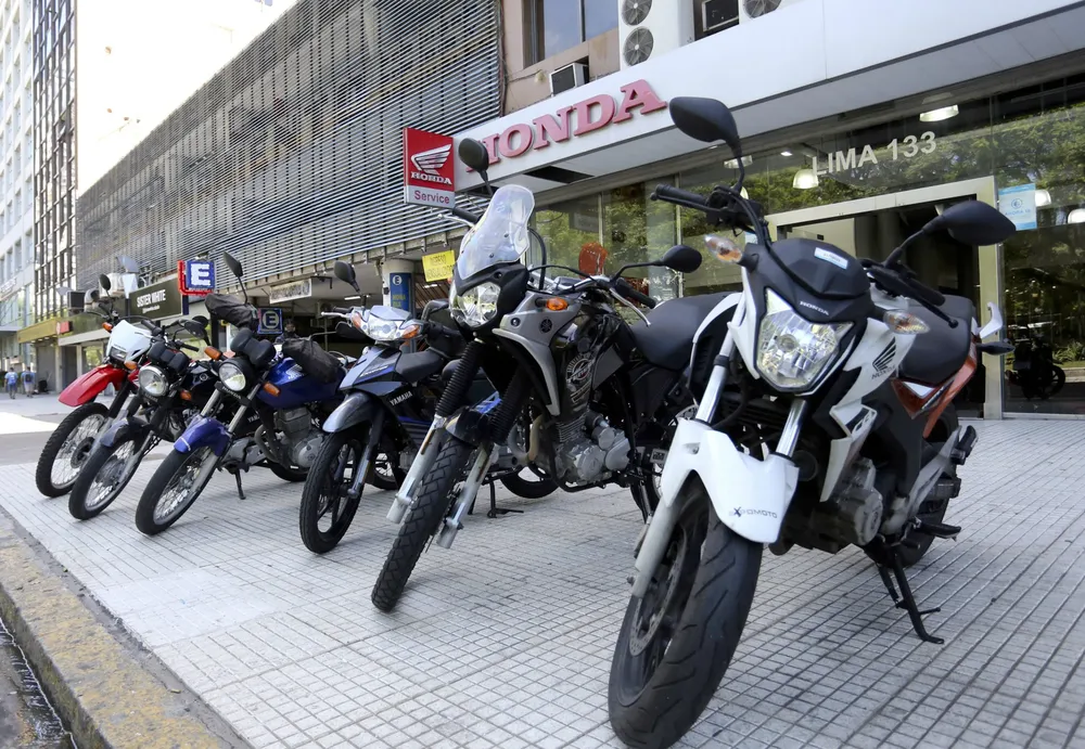 Venta de motocicletas (NA)