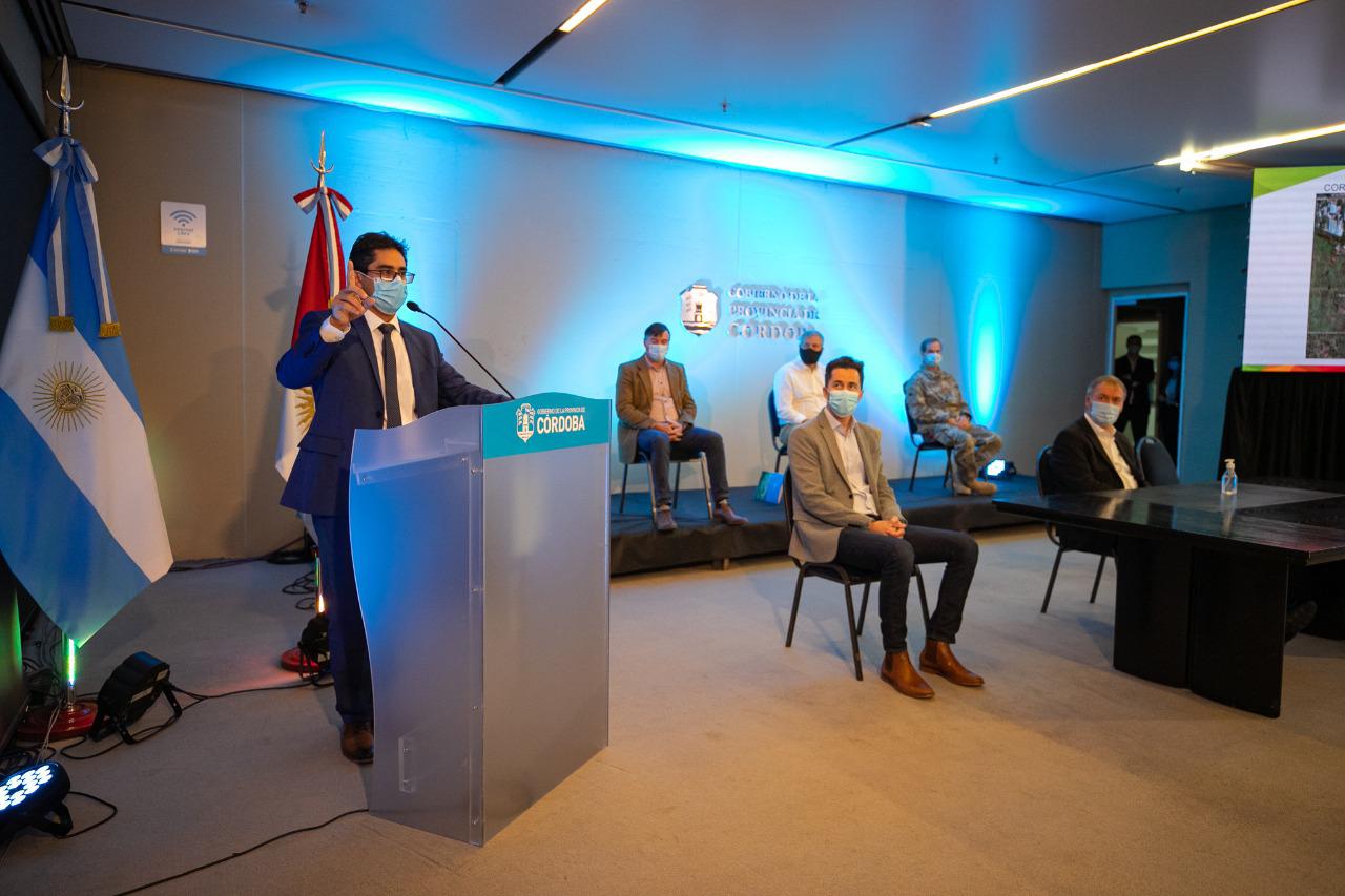 Cardozo en conferencia de prensa gob de la provincia