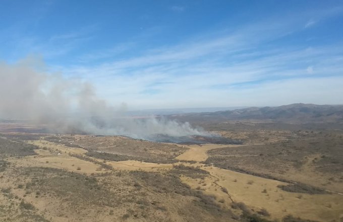 Incendio La Calera by @gobdecordoba