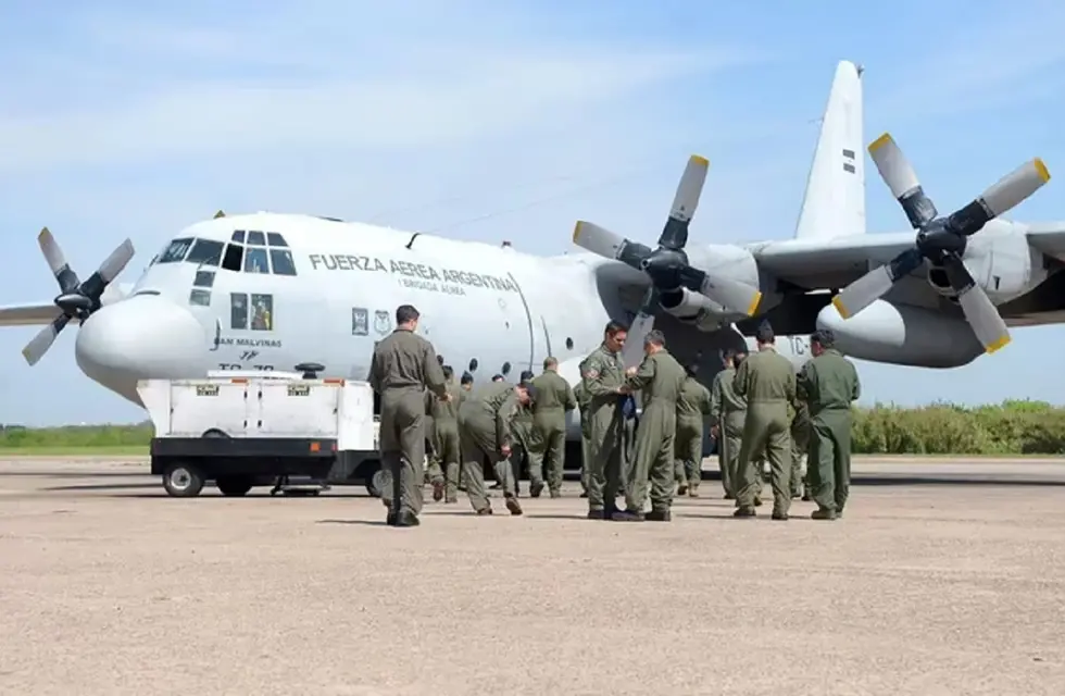 repatiacion fuerza aerea avion hercules