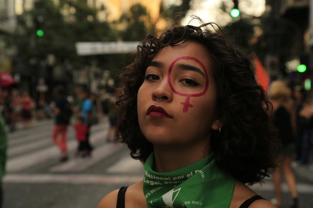 Marcha 8M LNM Javier Imaz