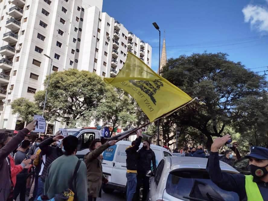 libertarios en marcha de dueños de bares by Ignacio