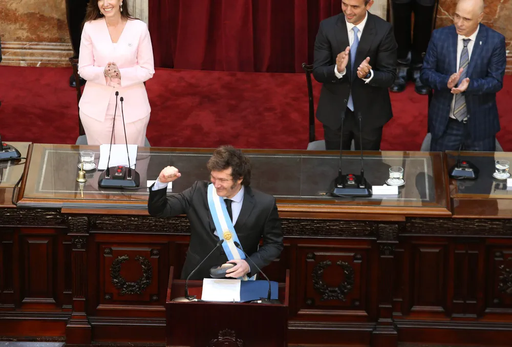 javier milei discurso by telam