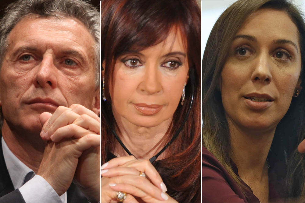 Macri-CFK-Vidal