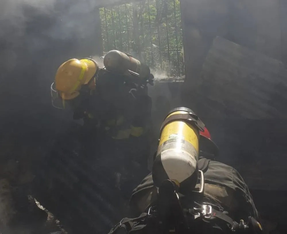 Incendio La Calera by Policia