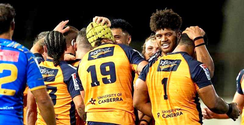 Euforia en los ACT Brumbies al golear a los Western Force por 24-0 y ser punteros del Super Ruygby Australiano