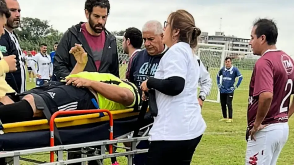 Árbitro baleado en Tucumán by La Gaceta