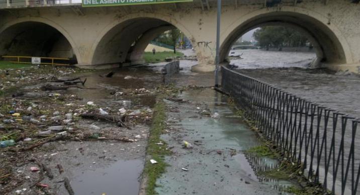 costanera inundada