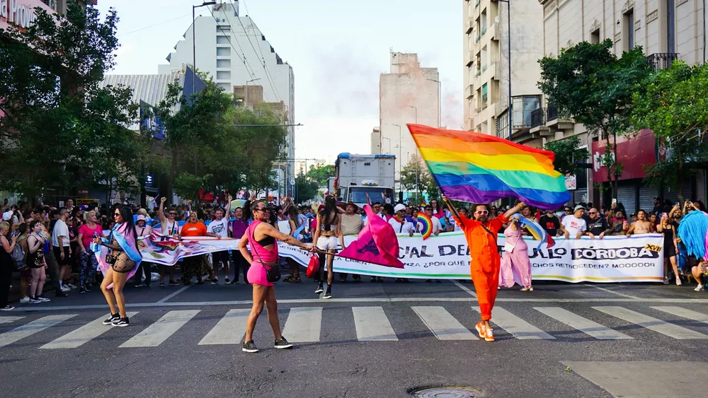 marcha dela orgullo Maxi Diana