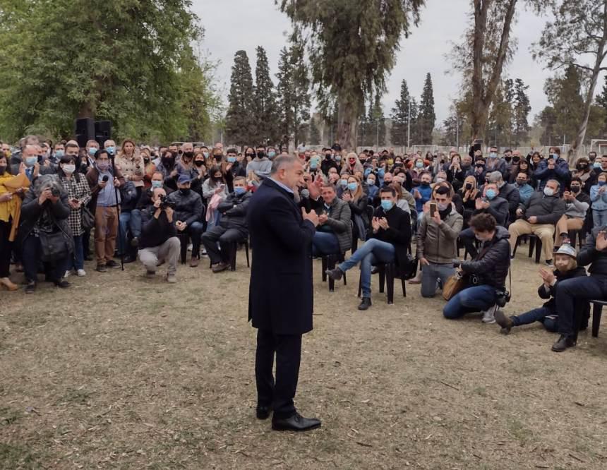 Luis Juez: “Tuvimos una interna salvaje, pero acá están todos”