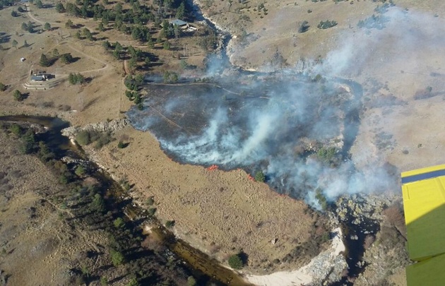 Incendio Villa Berna
