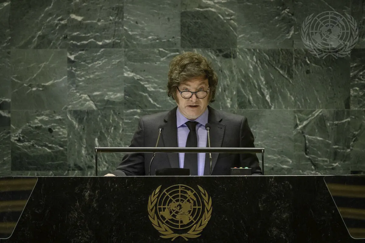 Milei en la ONU (NA)